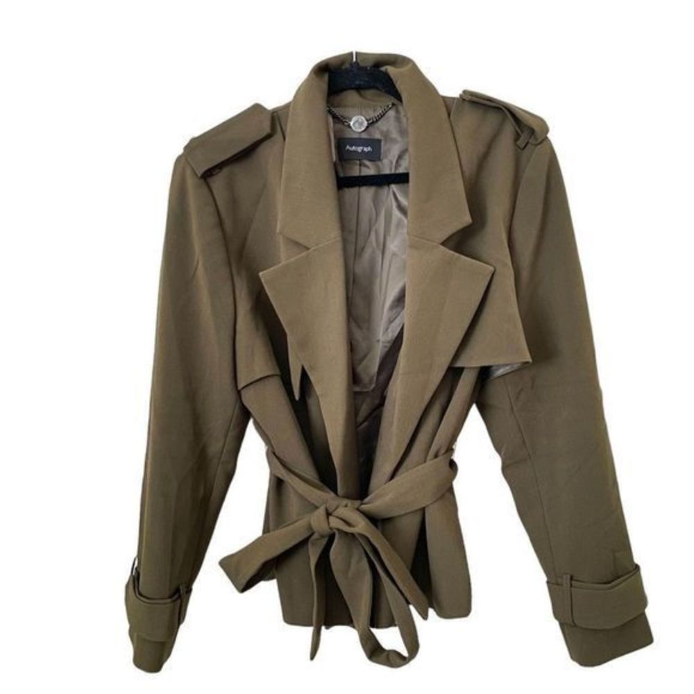 AUTOGRAPH Belted Blazer Jacket‎